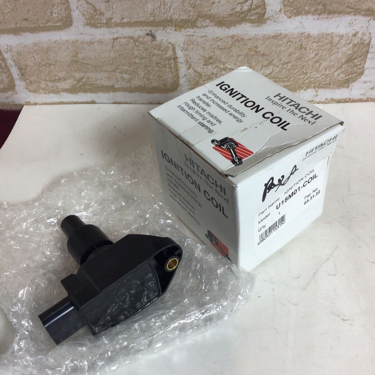 (46)日立 イグニッションコイル U15M01-COIL マツダ ignition coil hitachi 新品未使用拍卖