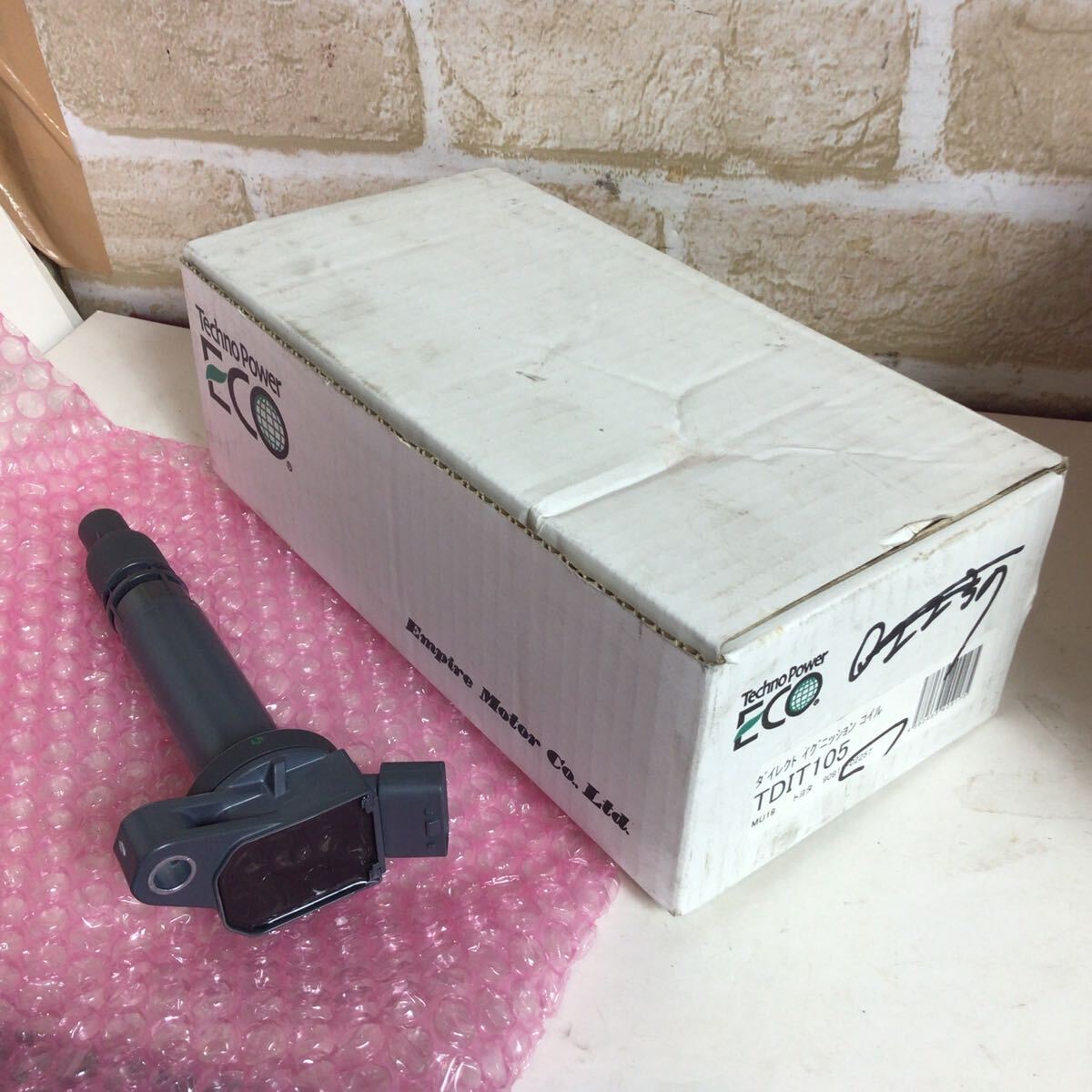 (49) ダイレクトイグニッションコイル TDIT105 トヨタ 90918-02257 エンパイヤ自動車 テクノパワーeco ignition coil 新品未使用拍卖