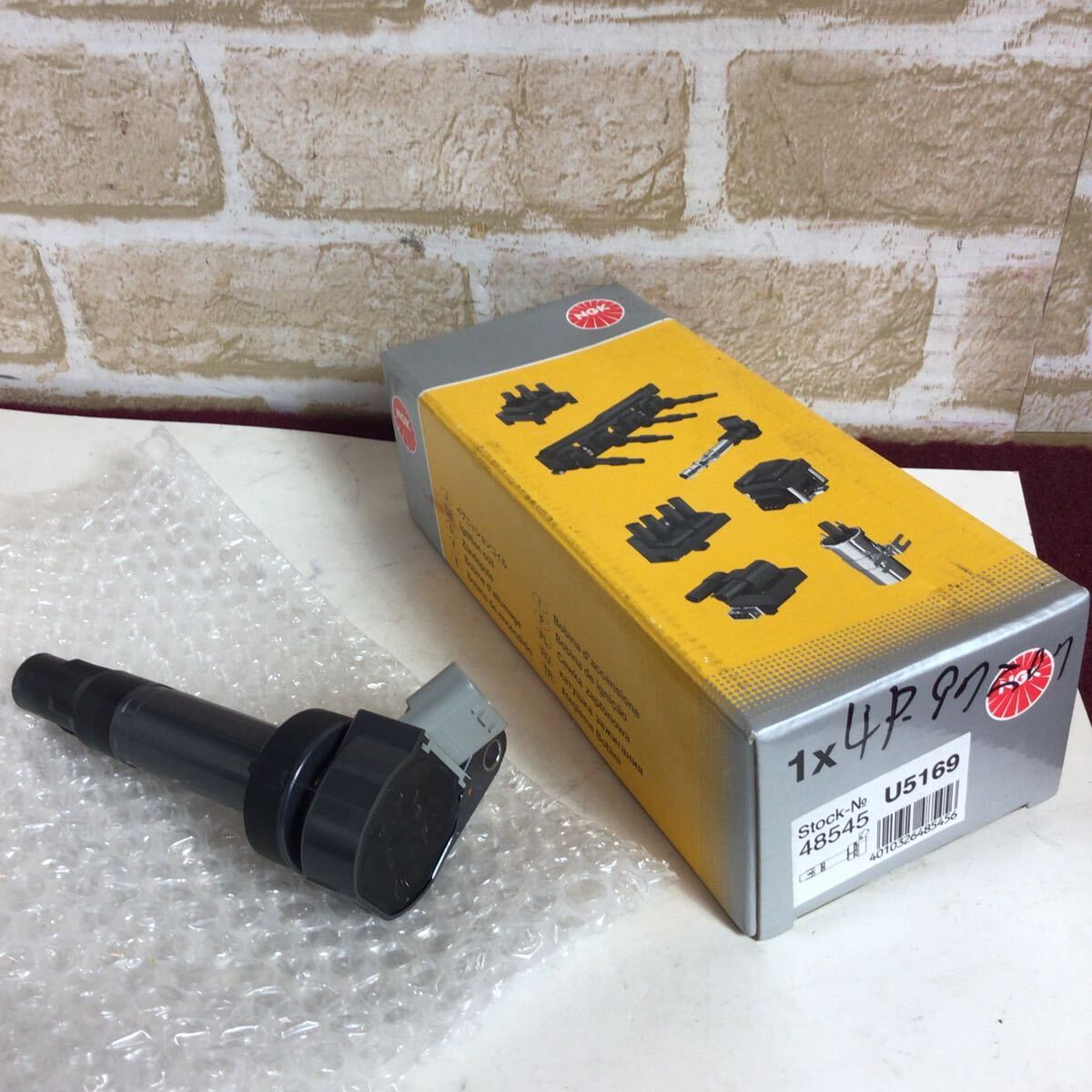 (71) NGK イグニッションコイル U5169 48545 ダイハツ 日本特殊陶業 新品未使用拍卖