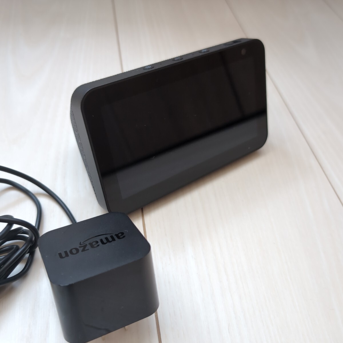 美品 アマゾン エコーショー 5 amazon echo show 5 ブラック スマートホーム スマートスピーカー拍卖