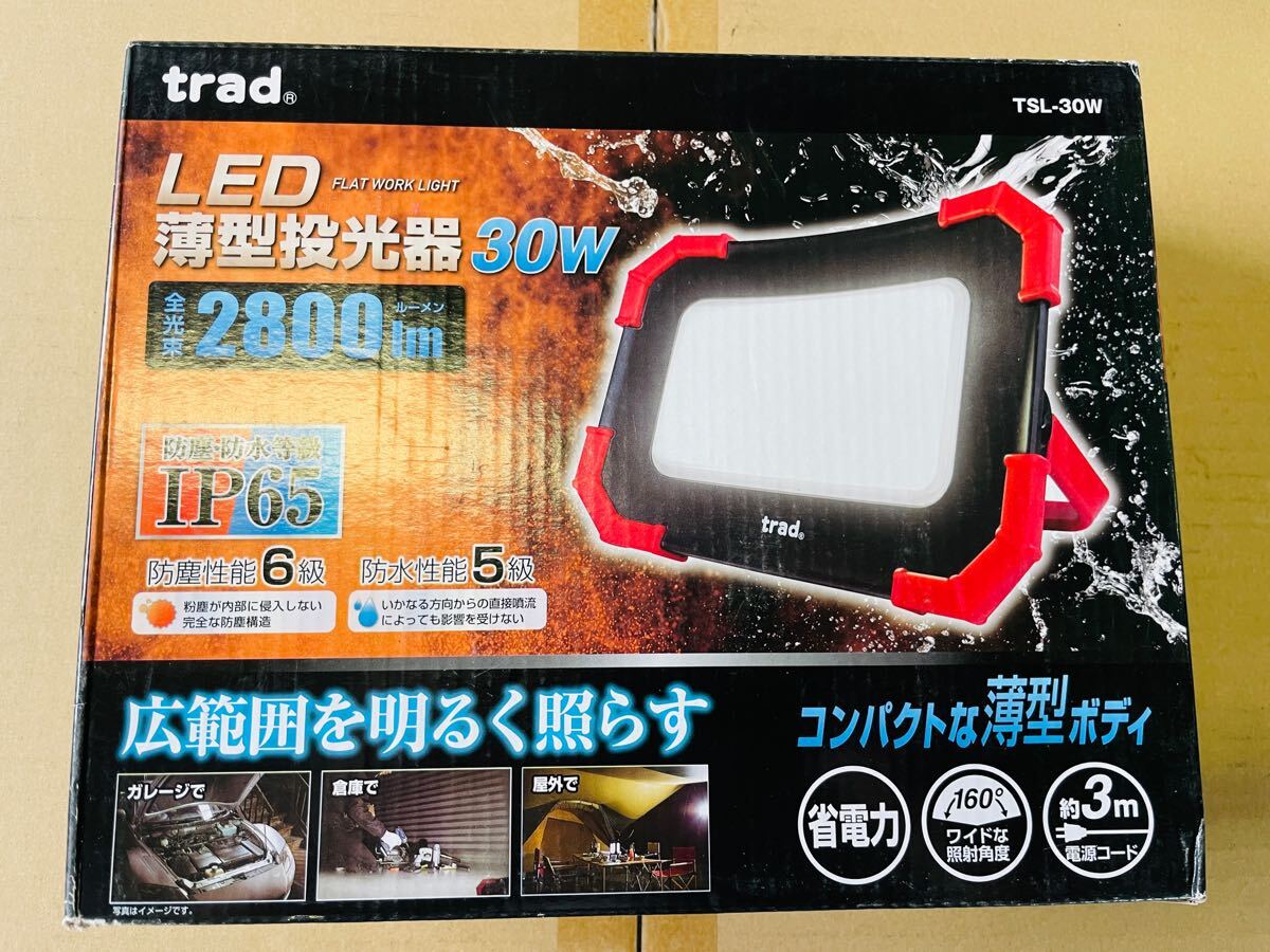 未使用品 三共コーポレーション 薄型LED投光器30W TSL-30W拍卖