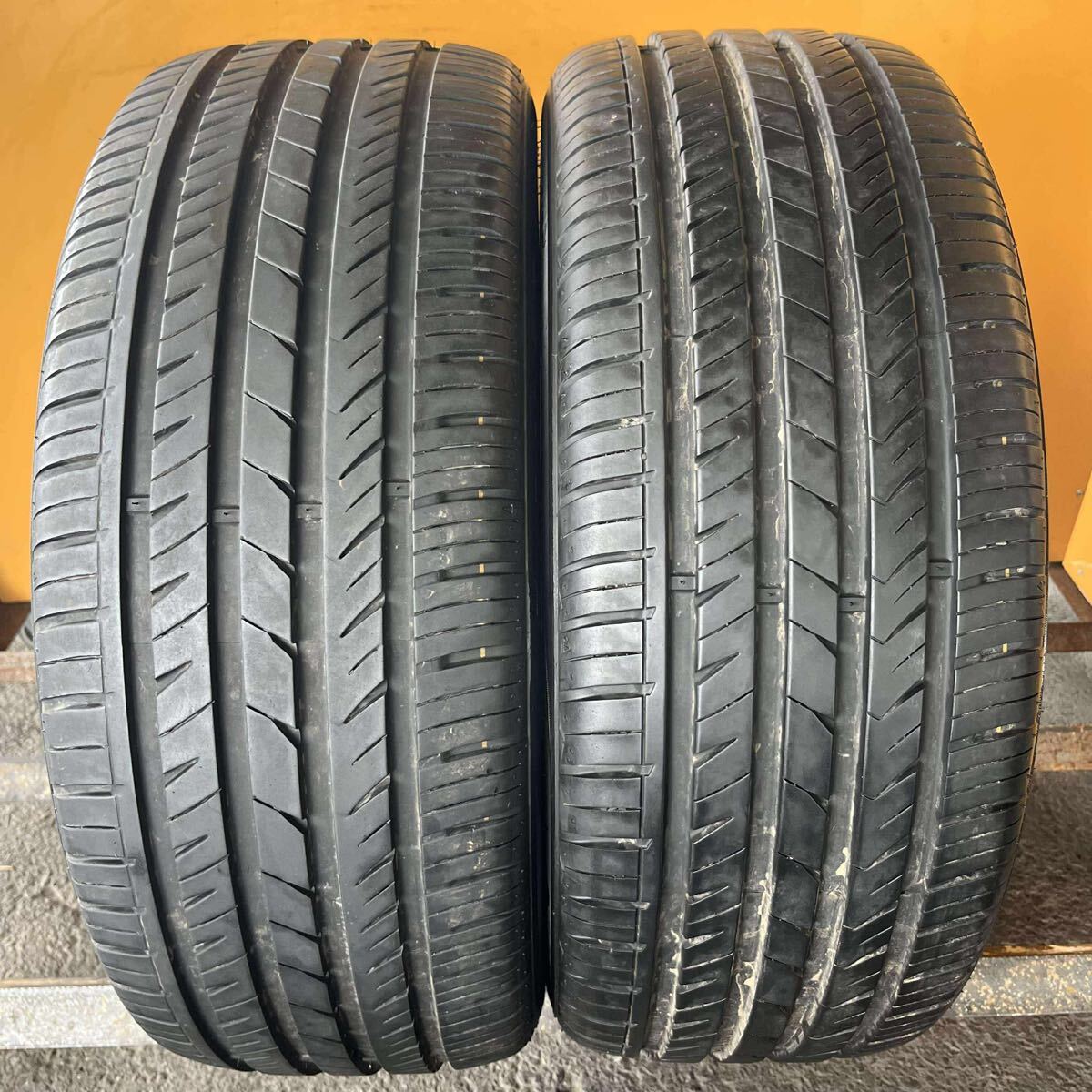 【2922】★【送料無料】★215/45R17 2本セット夏タイヤバリ山 LAUFENN S FIT AS-01【2022年】拍卖
