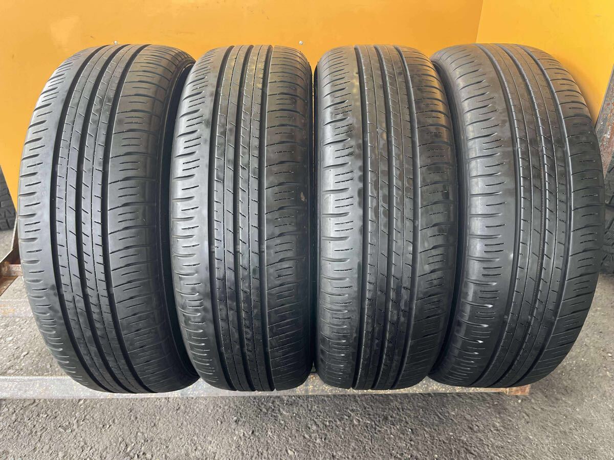 【2896】★【送料無料】★185/60R15 4本セット夏タイヤバリ山 DUNLOP ENASAVE EC300【2020年】拍卖