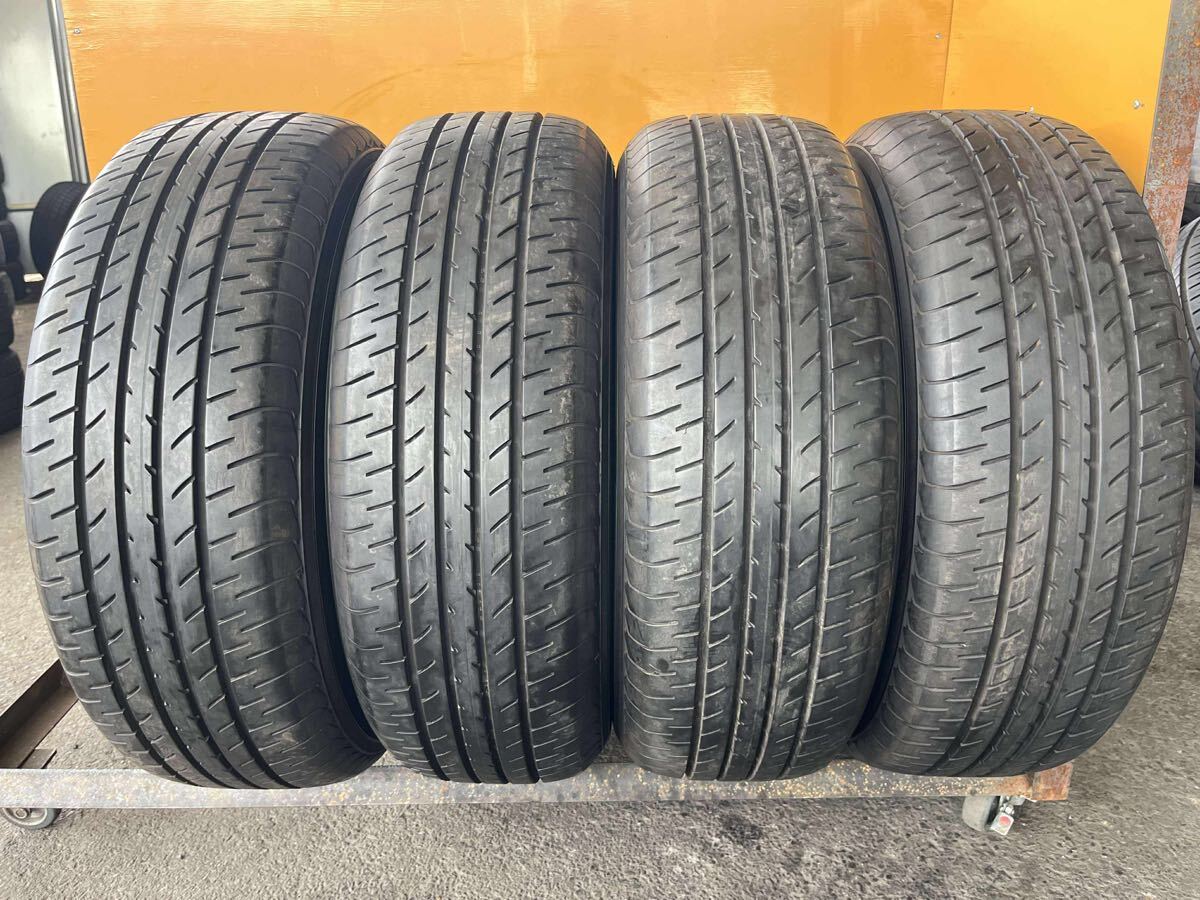 【2905】225/60R17 4本セット夏タイヤバリ山 YOKOHAMA BluEarth E51【2021年】拍卖