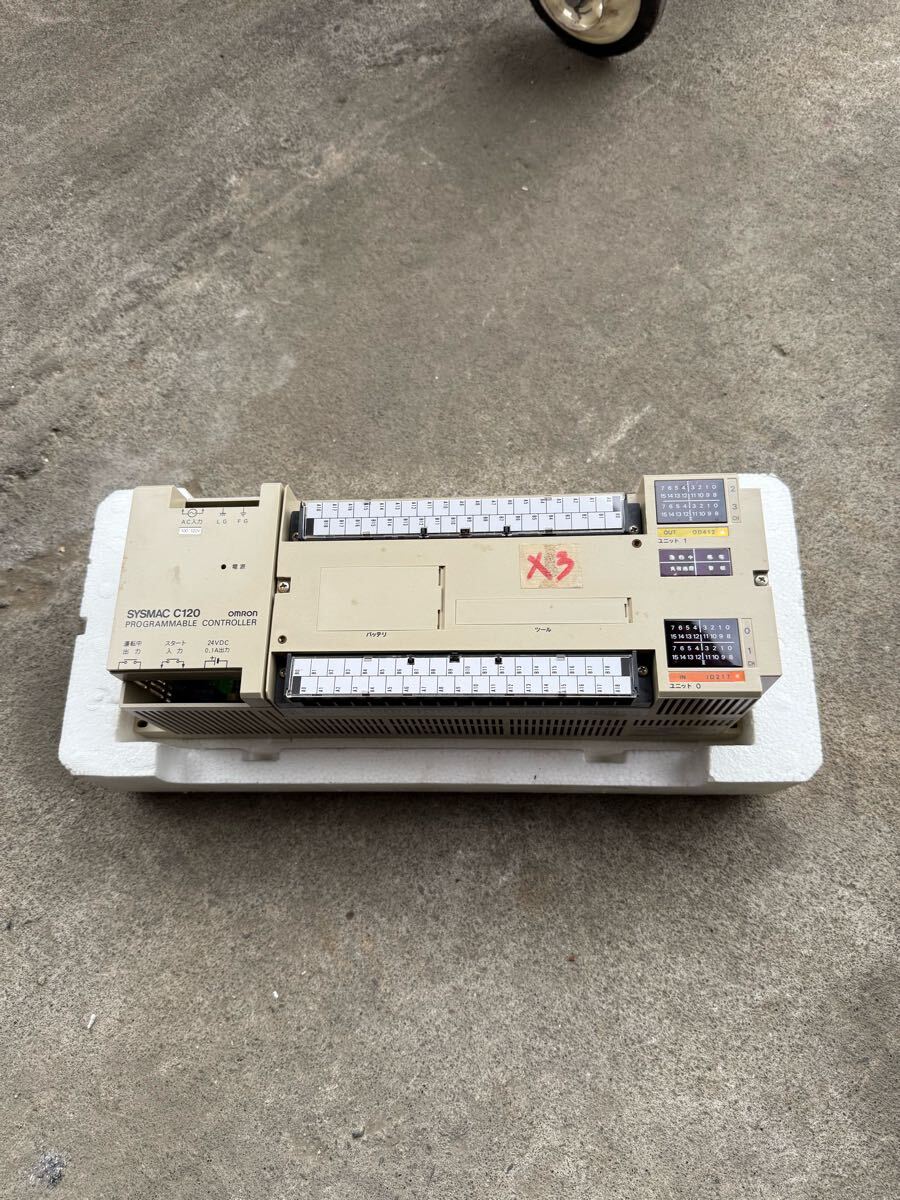 X3 OMRON C120-CPU77 拍卖