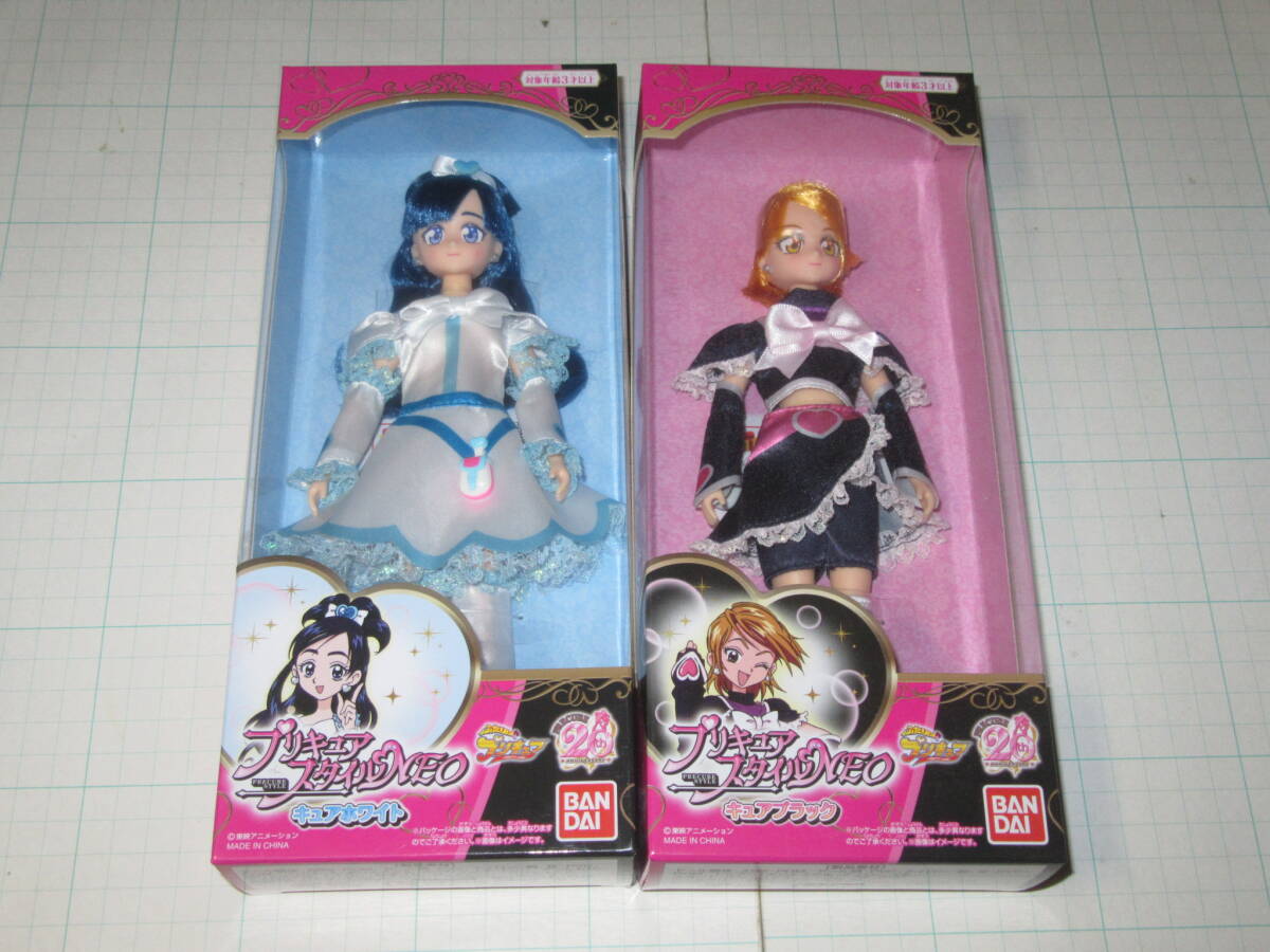 フィギュア 2体 ふたりはプリキュア プリキュアスタイルNEO キュアホワイト キュアブラック バンダイ 定価10340円分拍卖