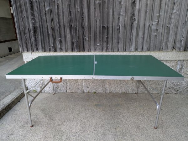 UNIVER ユニバー 内折 セパレート 移動式 卓球台 折りたたみ 1830×915 220525拍卖