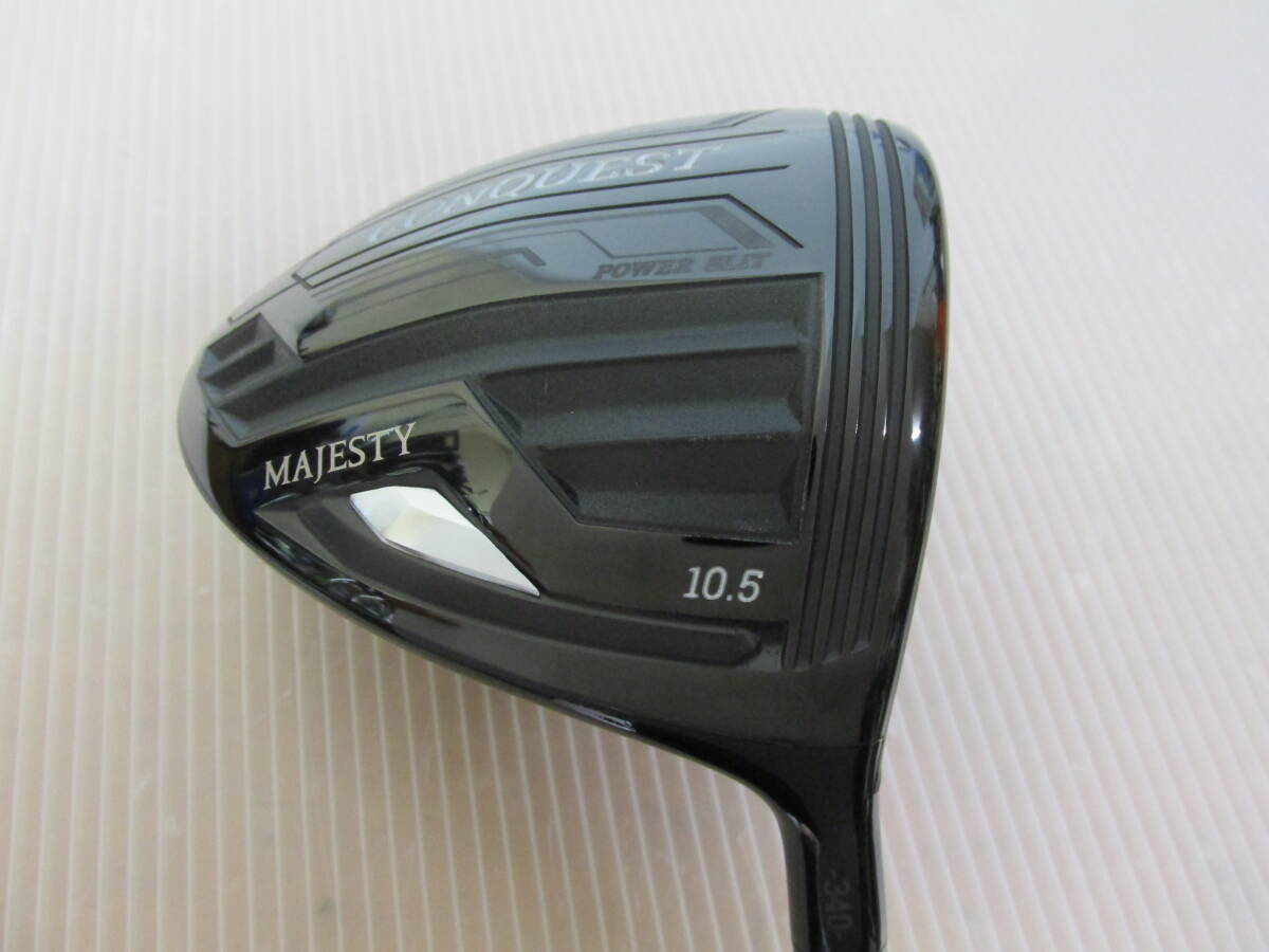 未使用 マジェスティゴルフ MAJESTY CONQUEST ドライバー 2022 10.5° SPEEDER NX HV-340(SR)低重心で最適スピン飛距離を伸ばす振りやすい拍卖