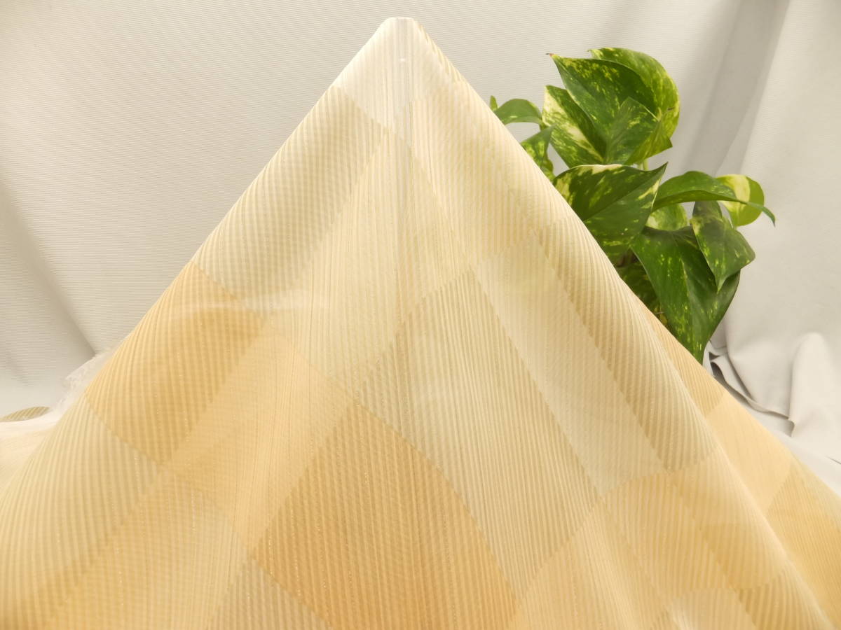 新入荷!掘り出し品!日本製!高級ブランド オリジナル!なかなか手に入らない!ポリエステル97%ラメ3%!シフォンジョーゼット!110cm巾×2m拍卖
