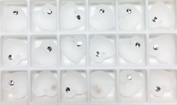 スワロフスキー#6221/4 【マットフィニッシュ】10X9.7mm 2個拍卖