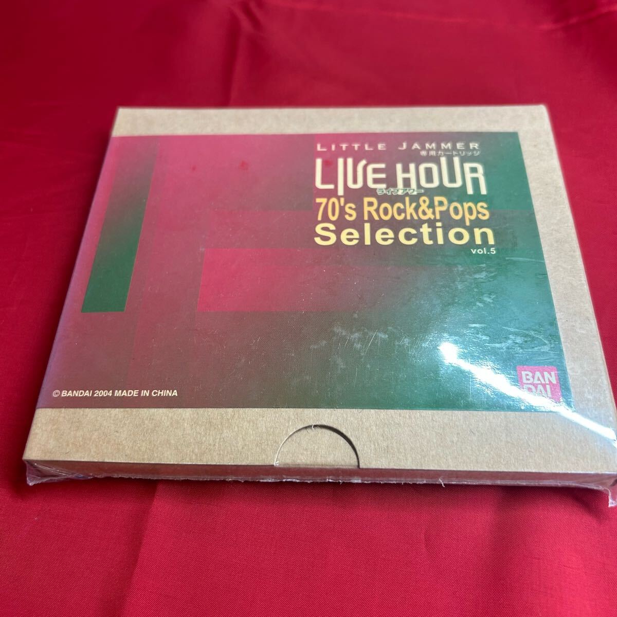 未開封 BANDAI バンダイ リトルジャマー 専用カートリッジ LIVE HOUR 70‘s Rock&Pops Vol.5 とーわや 50706拍卖