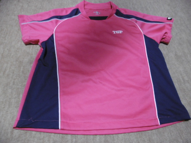 JTTA★TSP★半袖ウエア ピンク&ネイビー サイズ:M拍卖