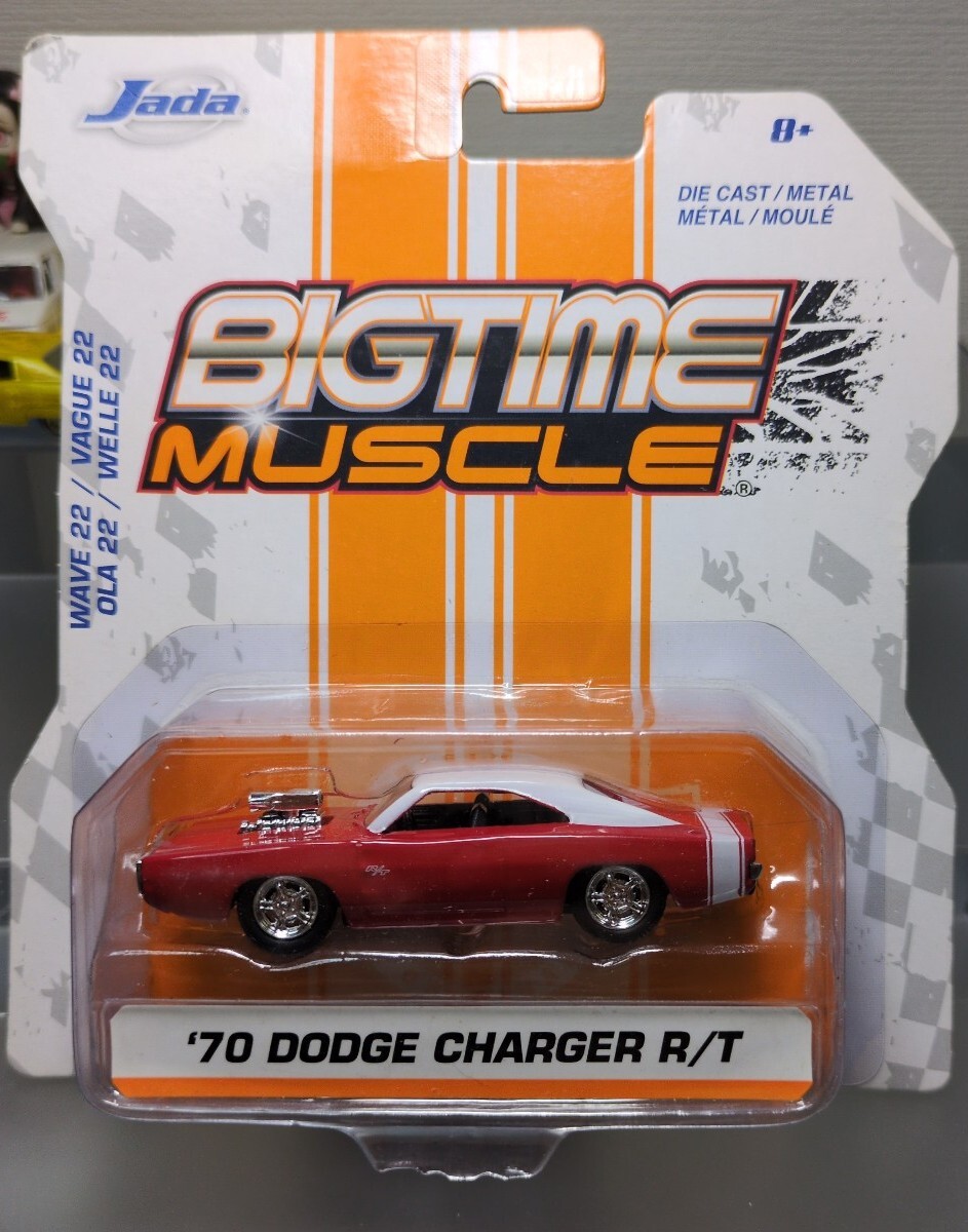 JADA BIGTIME MUSCLE 1970 DODGE CHARGER R/T ダッジ チャージャー 赤拍卖