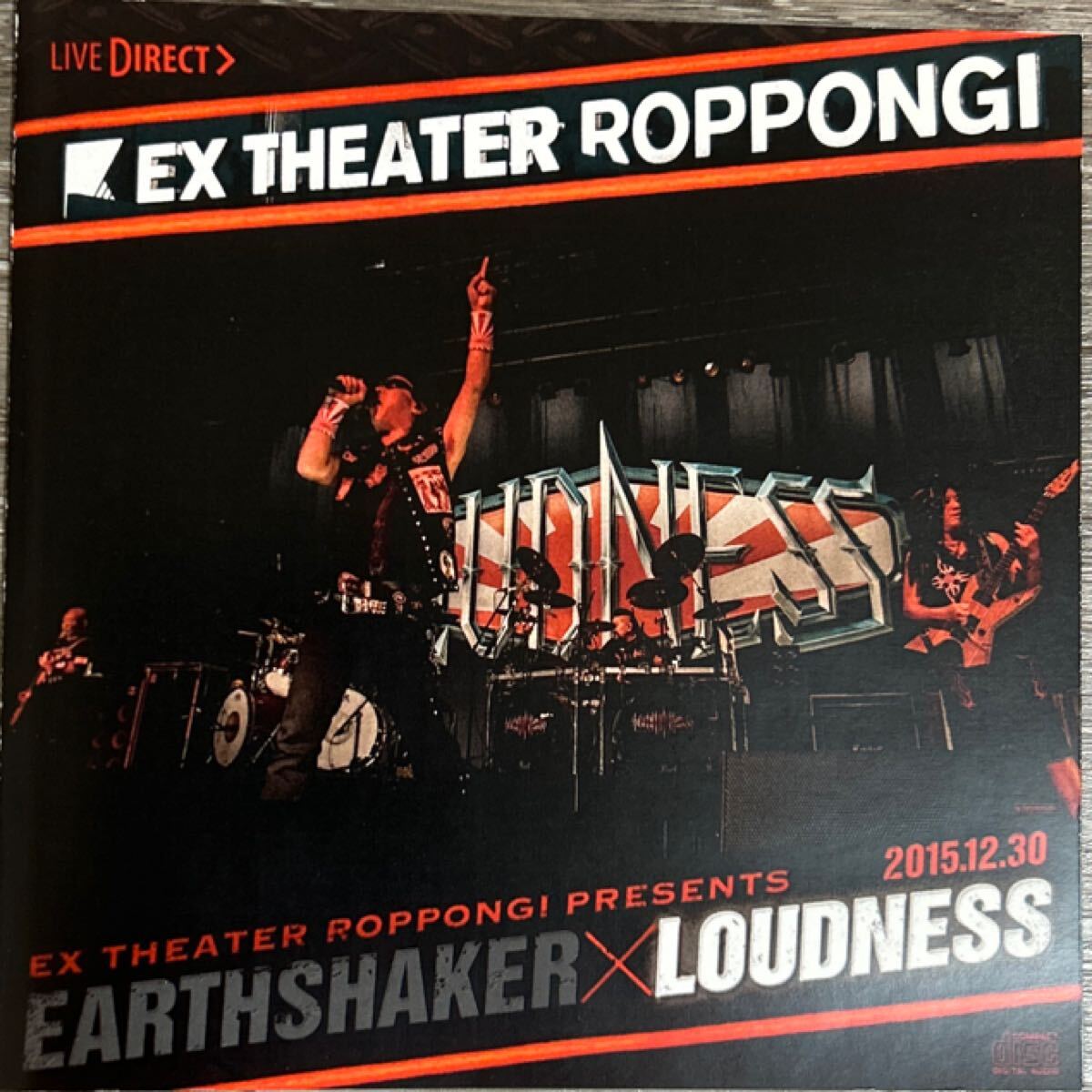 ★貴重盤★ラウドネス★EX THEATER ROPPONGI PRESENTS“EARTHSHAKER×LOUDNESS”★LOUDNESS★拍卖