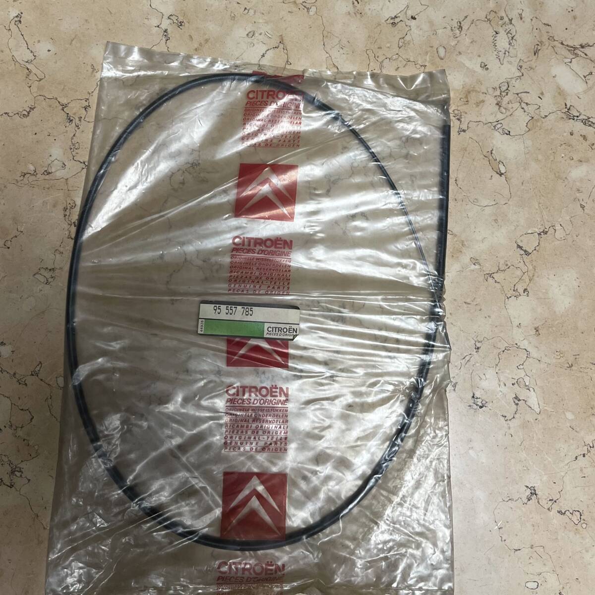 貴重 純正品 シトロエン2CV 全年式 ヒートエクスチェンジャーコントールケーブル(短いほう)1本拍卖