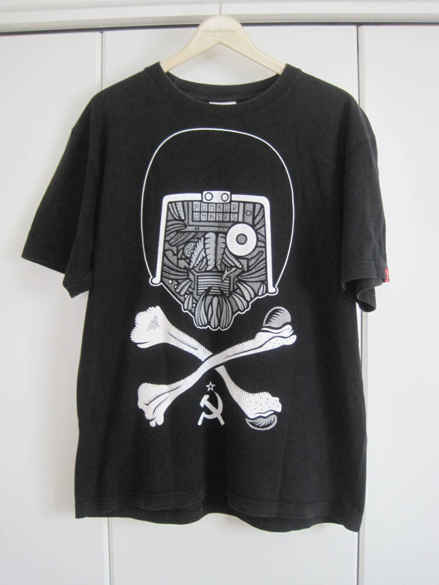 PUNK DRUNKERS パンクドランカーズ キン肉マンコラボ ウォーズマン素顔 Tシャツ拍卖