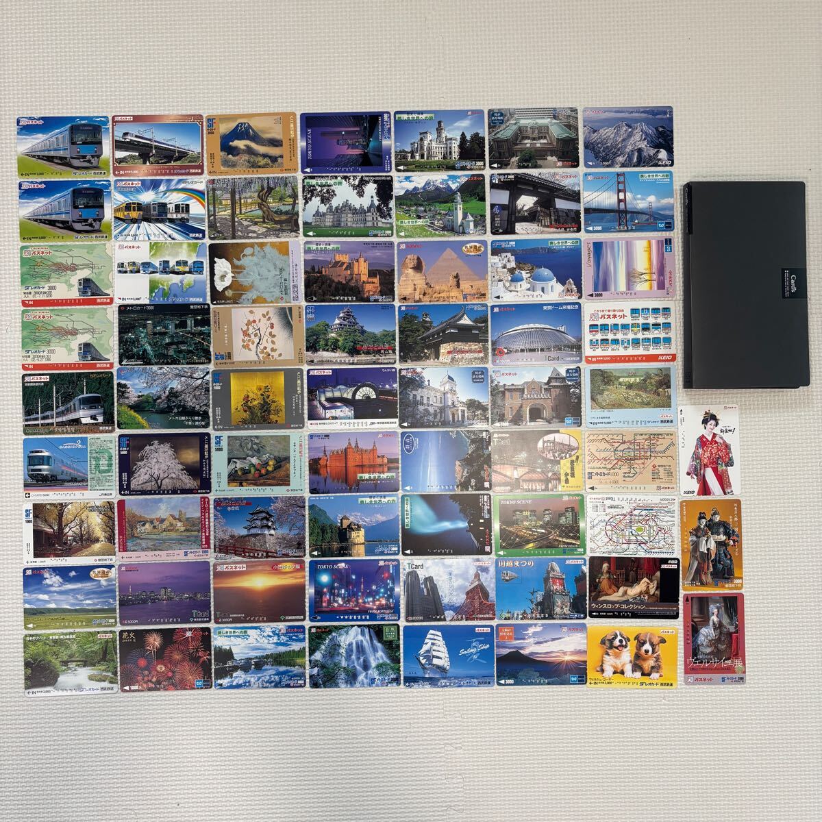 ④営団地下鉄・東京メトロ パスネット SFメトロカード Keioカードなどなど 使用済みプリペイドカード 鉄道拍卖