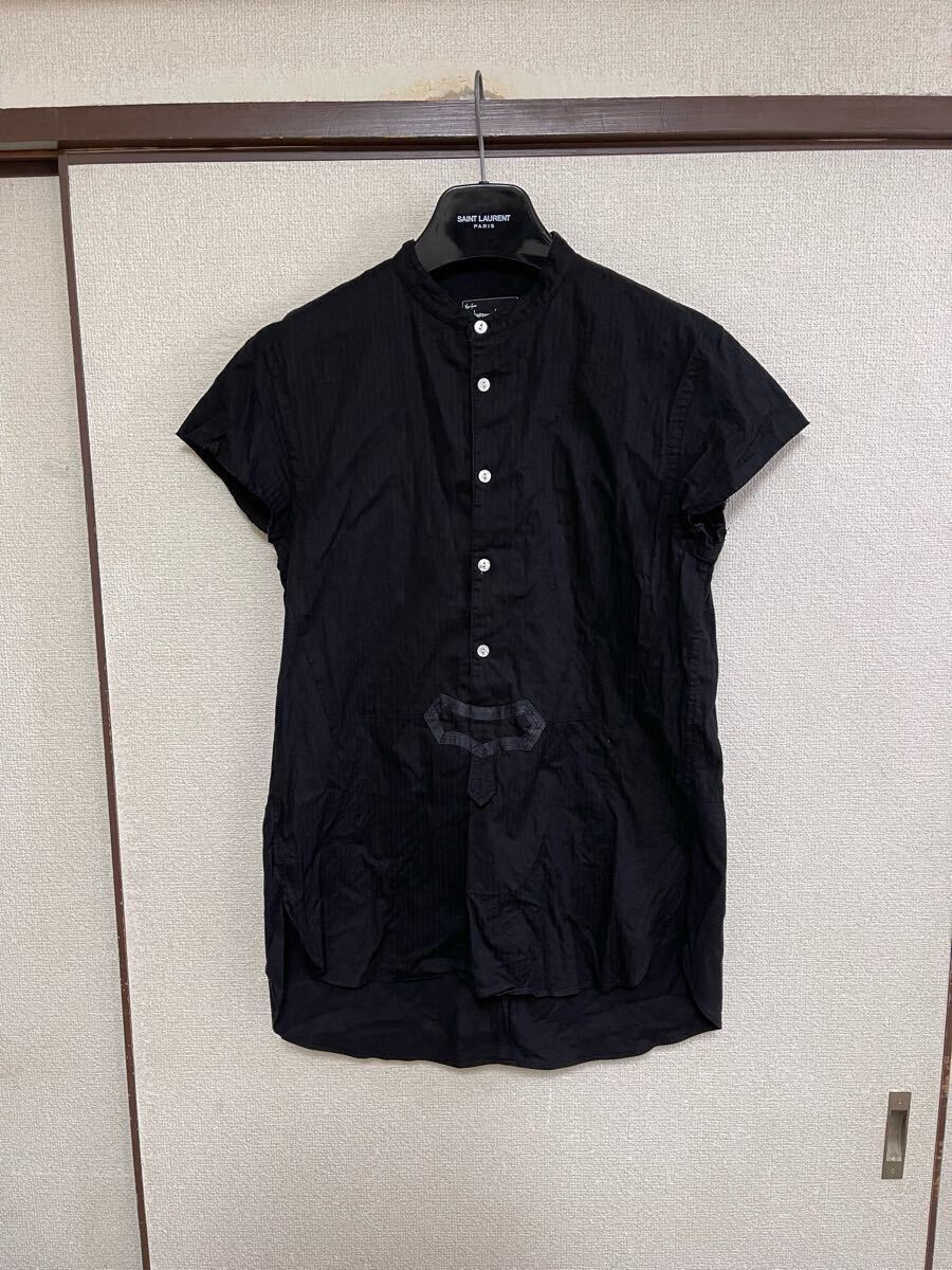 【即決】【レターパックプラス対応】 NUMBER NINE ナンバーナイン SHIRTS シャツ 半袖 BLACK ブラック 黒色 即決早い者勝ち拍卖