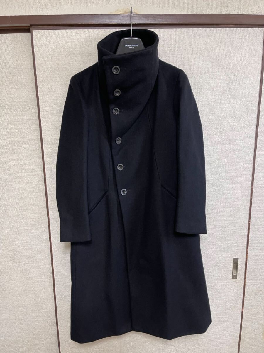 【即決】【良品】 THE VIRIDI ANNE ヴィリジアン MELTON LONG COAT メルトンコート BLACK ブラック 黒色 即決早い者勝ち拍卖