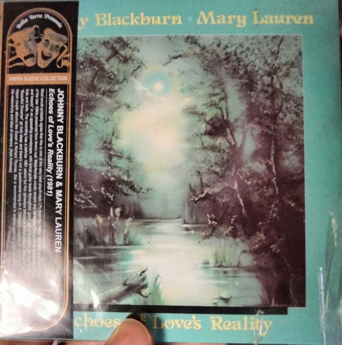 ジョニーブラックバーン & メリーローレン フォーク 紙ジャケット jonny blackburn mary lauren echoes of love's reality拍卖
