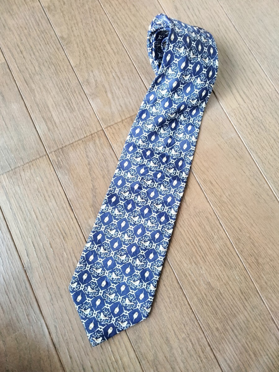 シナワットタイ ネクタイ シルク 総柄 イラスト shinawatra thai拍卖