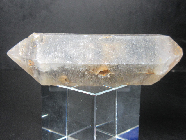 四川省両剣★シチュアン水晶★天然水晶原石★雪入り・褐色外包・ブラックファントム・レインボー★双晶・レア・原石・クリスタル★S1214拍卖