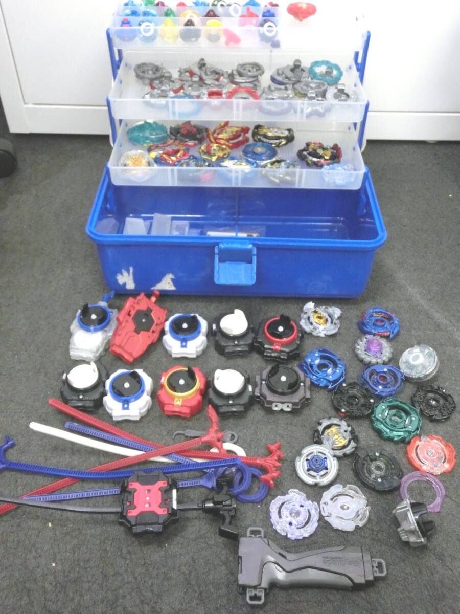 ●○78605 YOMY 他 ベイブレード パーツ ランチャー セット 大量 おまとめ 動作未確○●拍卖