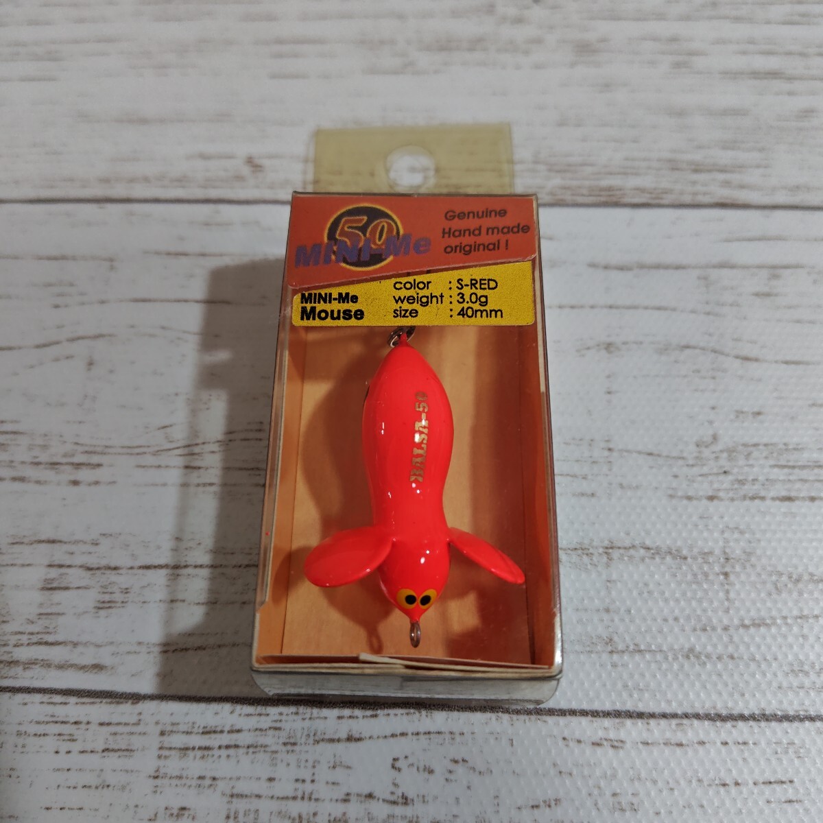 バルサ50 アルファ&クラフト ミニミーマウス【BALSA50】ソリッドレッド拍卖