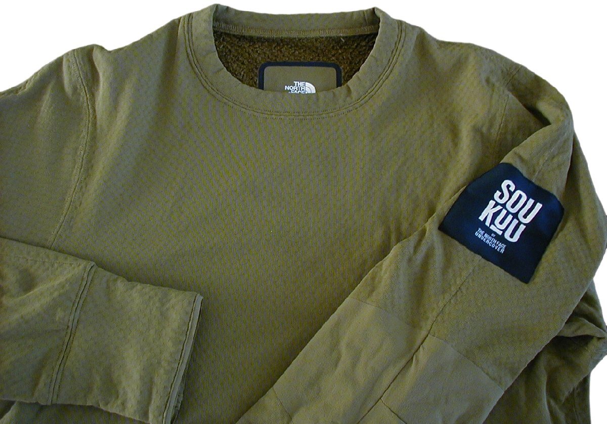 【未使用M】《ザノースフェイス × アンダーカバー》創空 M’s SOUKUU FTRFLC CRW ■THE NORTH FACE BUTTERNUT■拍卖