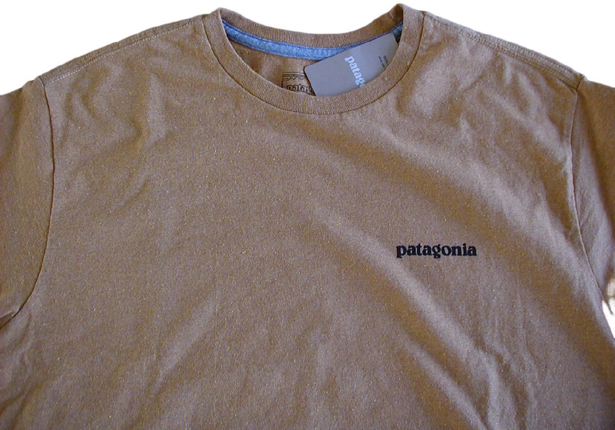 【未使用S】パタゴニア M’s P-6ロゴ・レスポンシビリティー ■ patagonia P-6 Outline: Golden Caramel (POLG)拍卖