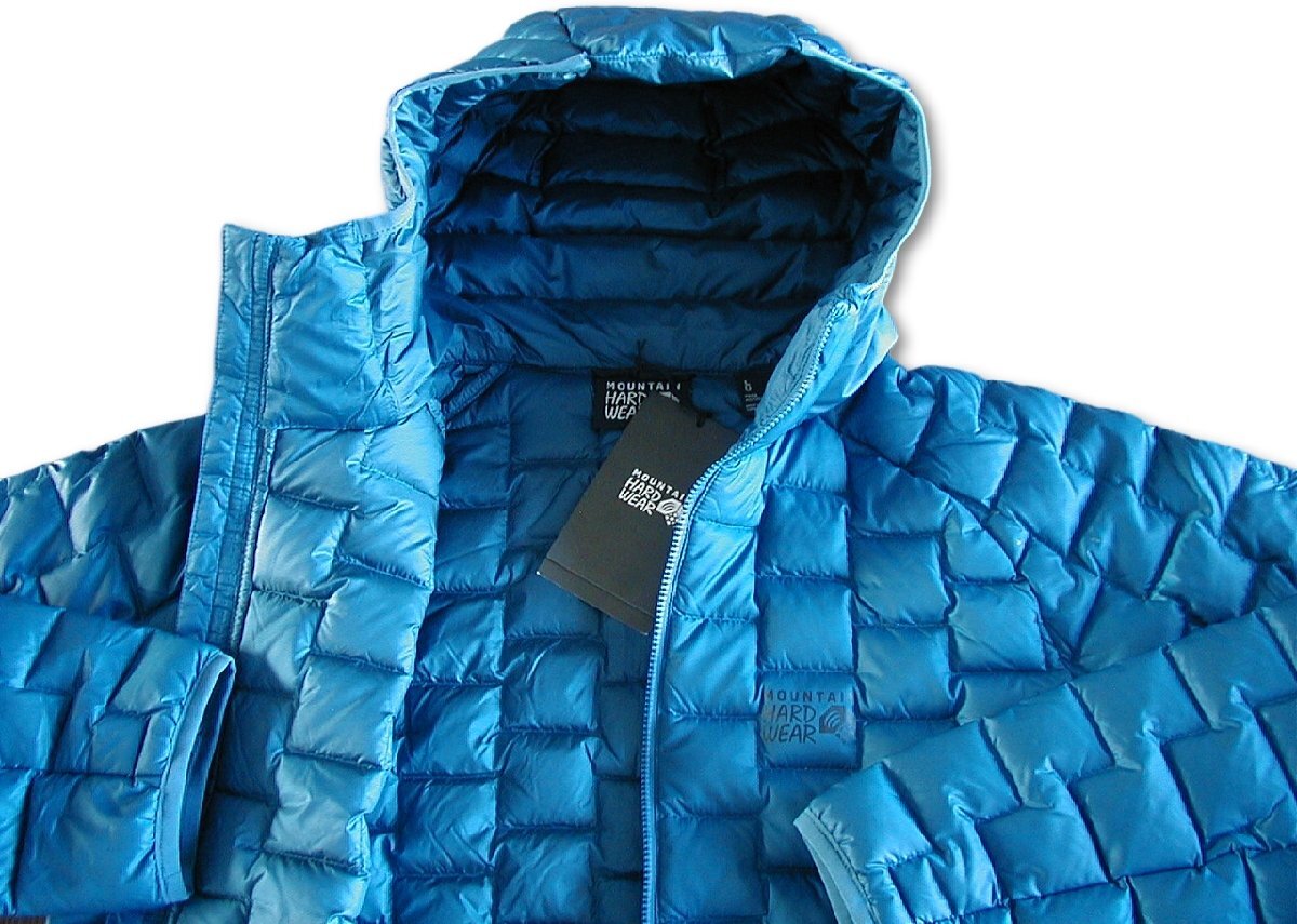 【未使用L】マウンテンハードウェア M’s Temescalborz〓 Down Hoody ■ Mountain Hardwear Blue Horizon拍卖