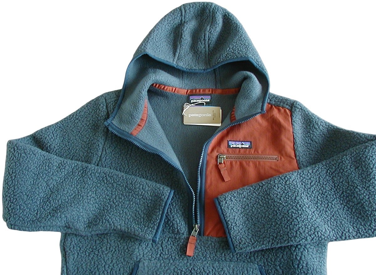 ■未使用■【新品XS】 パタゴニア M’s レトロ・パイル・プルオーバー ■ Patagonia Smolder Blue (SMDB) ■拍卖
