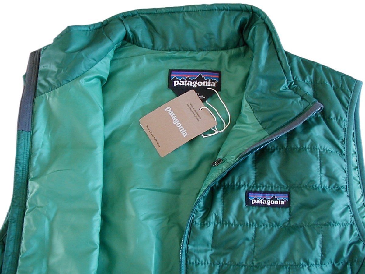 ■未使用■【新品XS】 パタゴニア M’s ナノ・パフ・ベスト ■ Patagonia Conifer Green (CIFG) ■拍卖