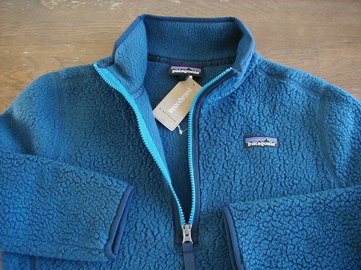 ■未使用■【新品M】パタゴニア W’s レトロ・パイル・1/4・ジップ ■ Patagonia Stone Blue (SNBL)■拍卖