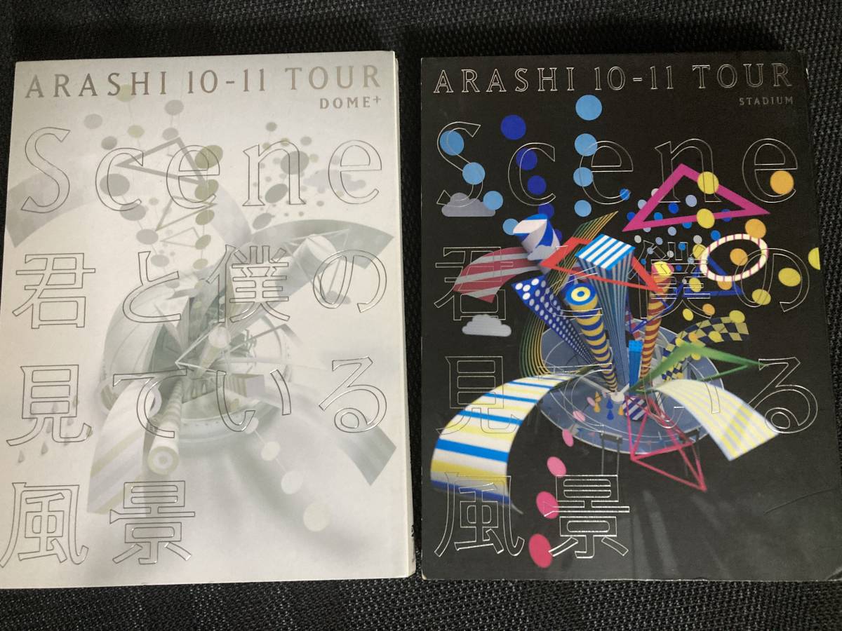 嵐 DVD 初回限定版 2種セット ARASHI 10-11 TOUR Scene 君と僕の見ている風景 stadium DOME+拍卖