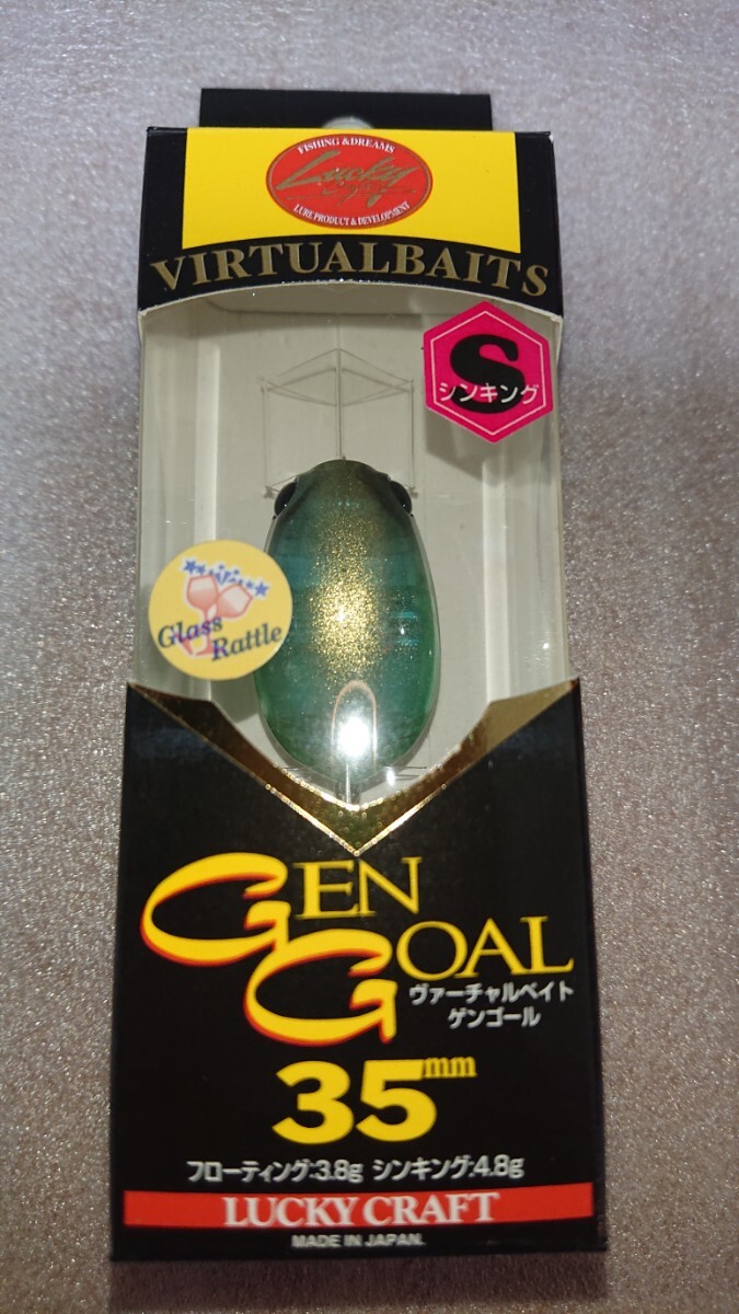 ラッキークラフト ゲンゴール 35S【新品未使用】ゴーストサンドブルー拍卖
