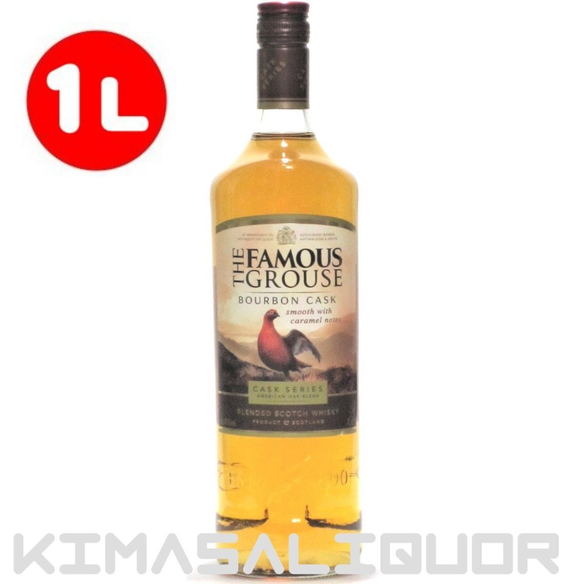 フェイマスグラウス バーボンカスク 並行品 40度 1000ml (1L)拍卖