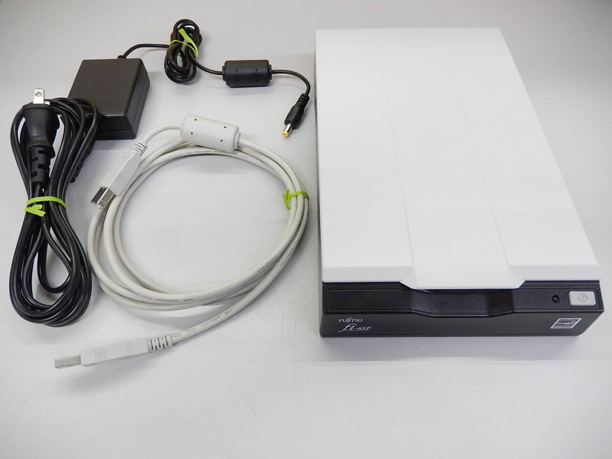 Fujitsu PFU Ricoh fi-65F 動作確認済 (2019-5 製) 【A6フラットベッドスキャナー】拍卖