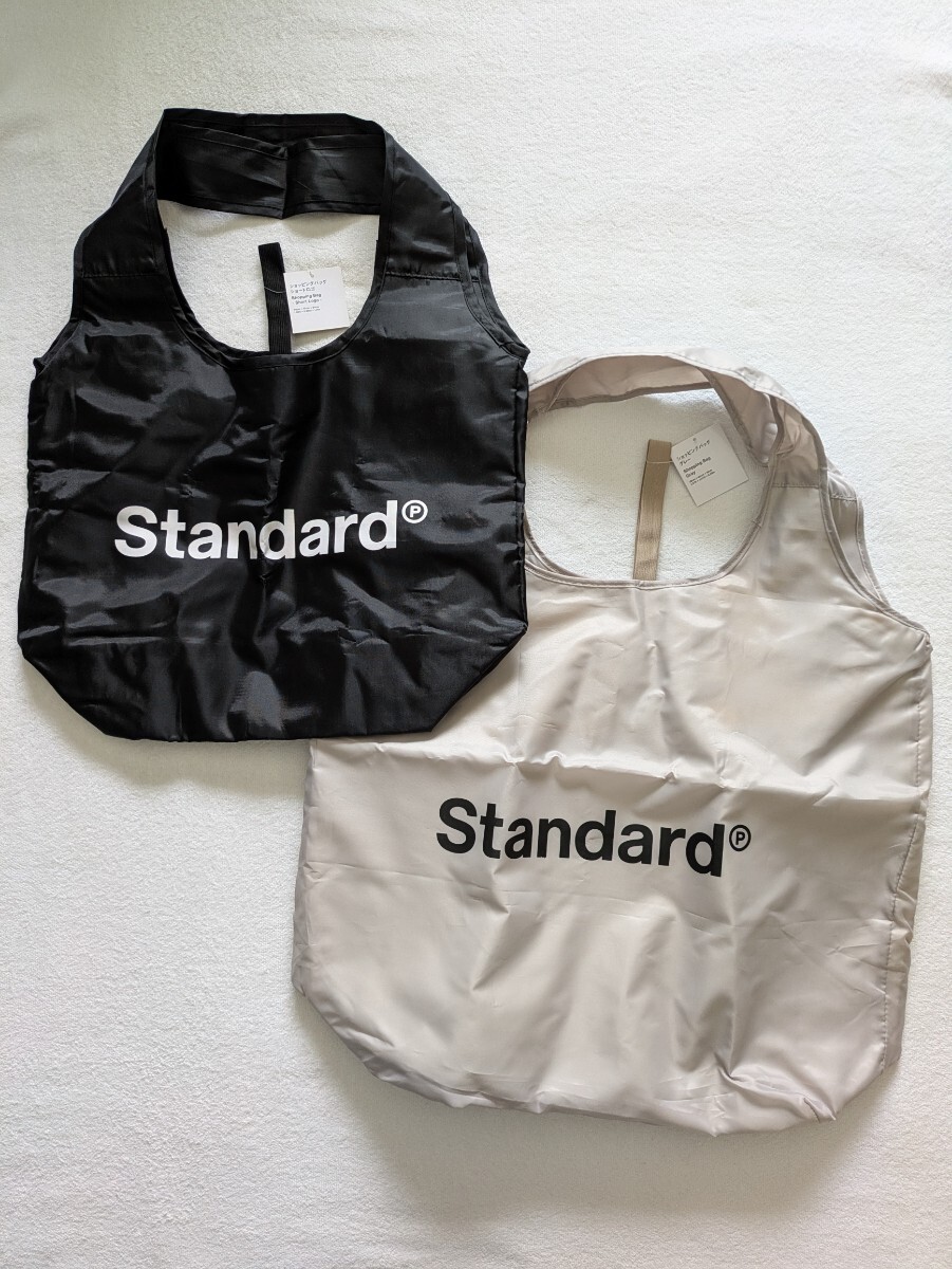 STANDARD PRODUCTS スタンダードプロダクツ 保冷エコバッグ ブラックとグレー 計2点で未使用・新品拍卖