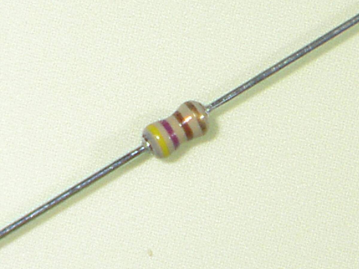 カーボン抵抗 1/6w 470Ω 【1セット30本】拍卖