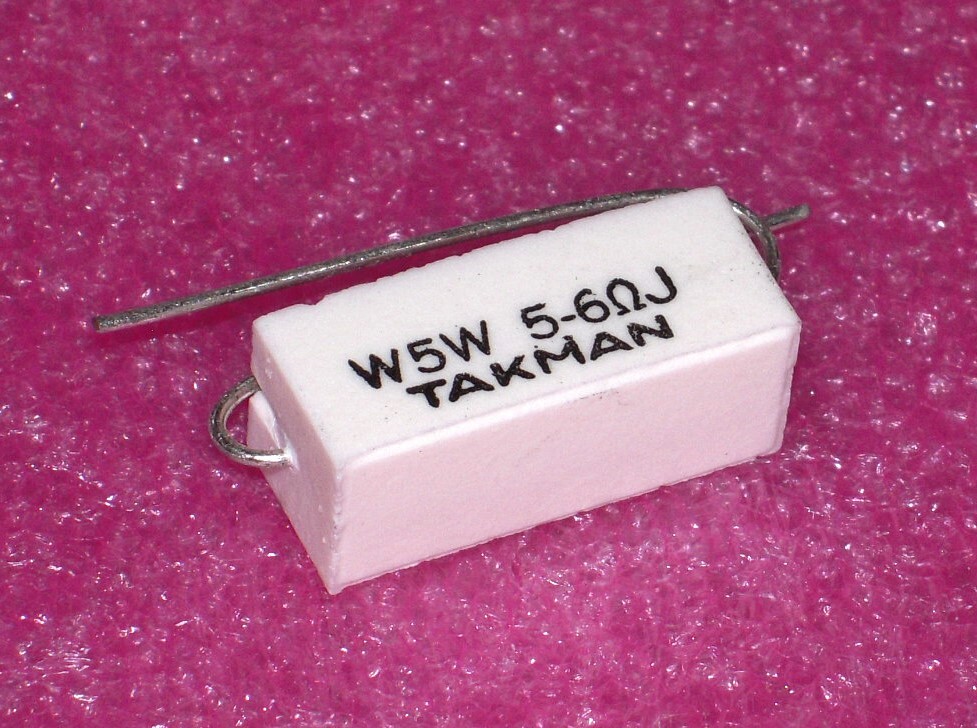 セメント抵抗 5W 5.6ΩJ(TAKMAN)拍卖