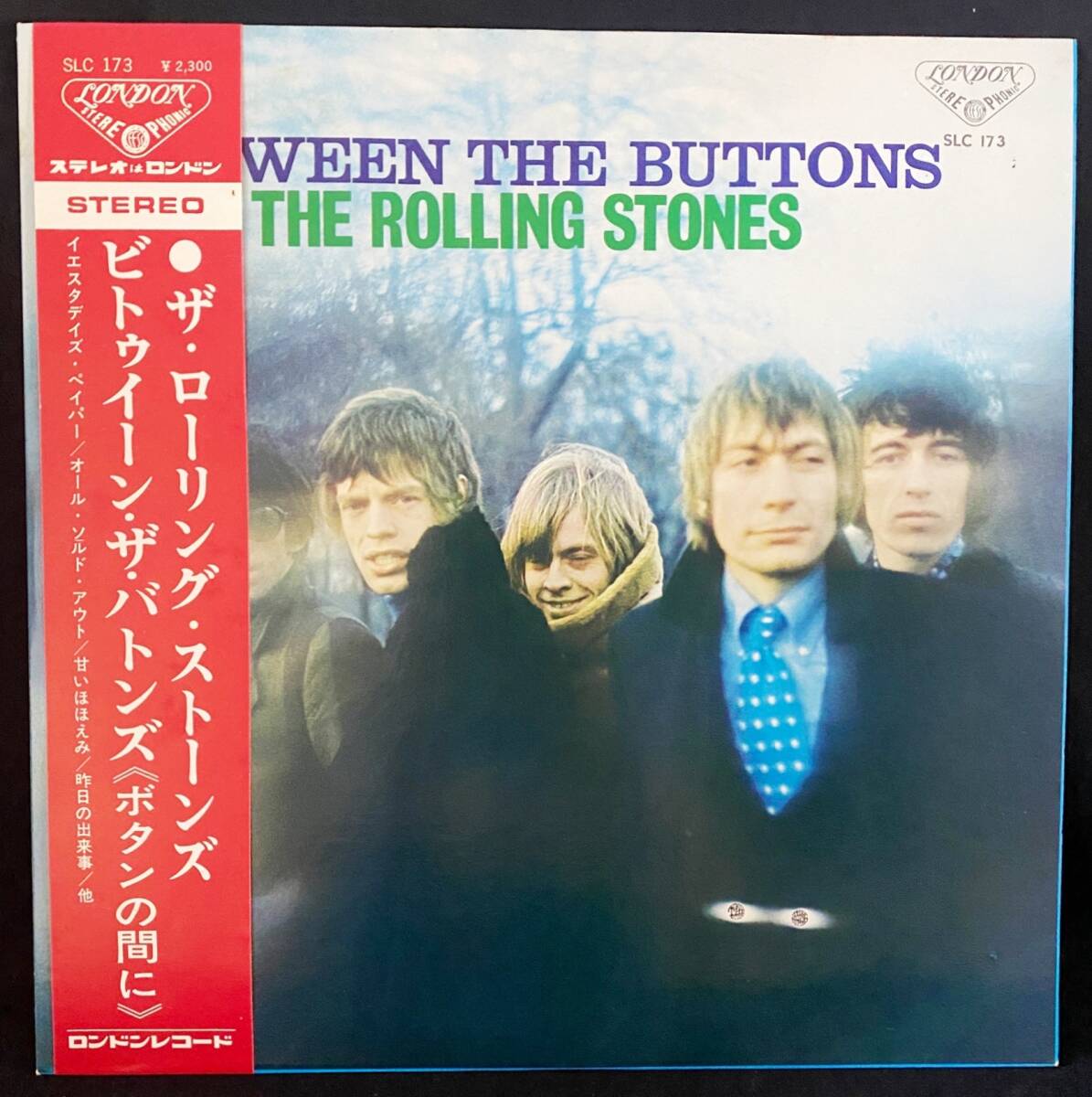 ザ・ローリング・ストーンズ(The Rolling Stones)国内盤LPレコード『ビトゥイーン・ザ・バトンズ』SLC173 赤帯付●クリーニング,再生確認済拍卖