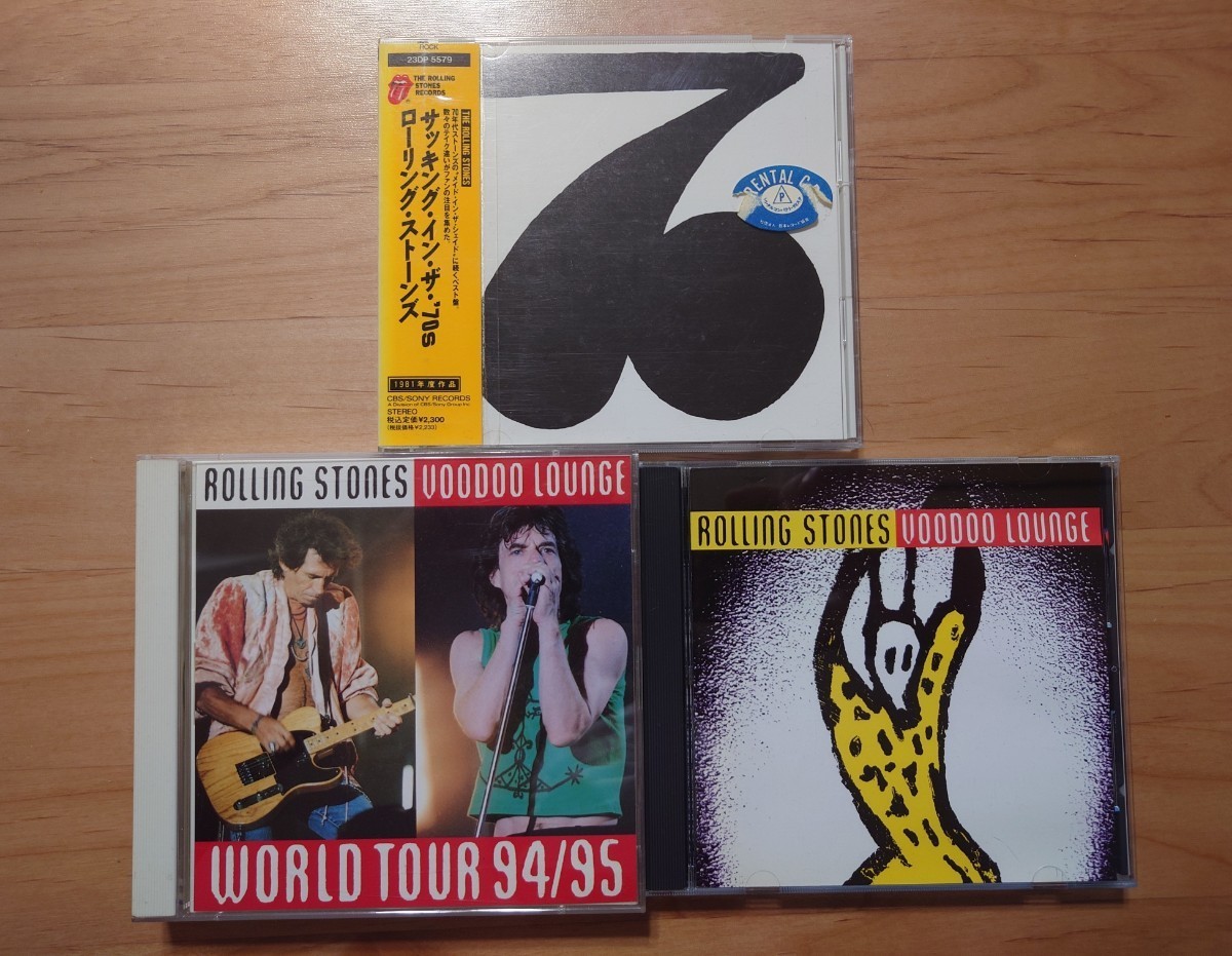 ★ローリング・ストーンズ THE ROLLING STONES★Voodoo lounge World Tour 2枚組★Sucking in the Seventies 帯付 国内盤等★4CD★中古品拍卖