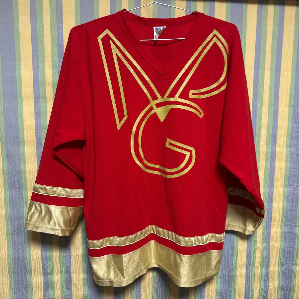 Prince/ヴィンテージグッズ/New Power Generation ホッケージャージ 赤 XL拍卖