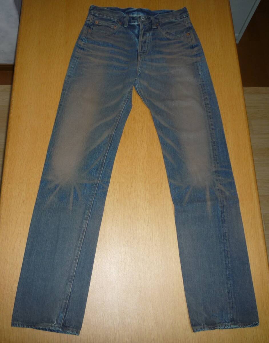 ★DENIME ドゥニーム ペイント ヴィンテージ加工 デニムパンツ ジーンズ W31 オリゾンティ期拍卖