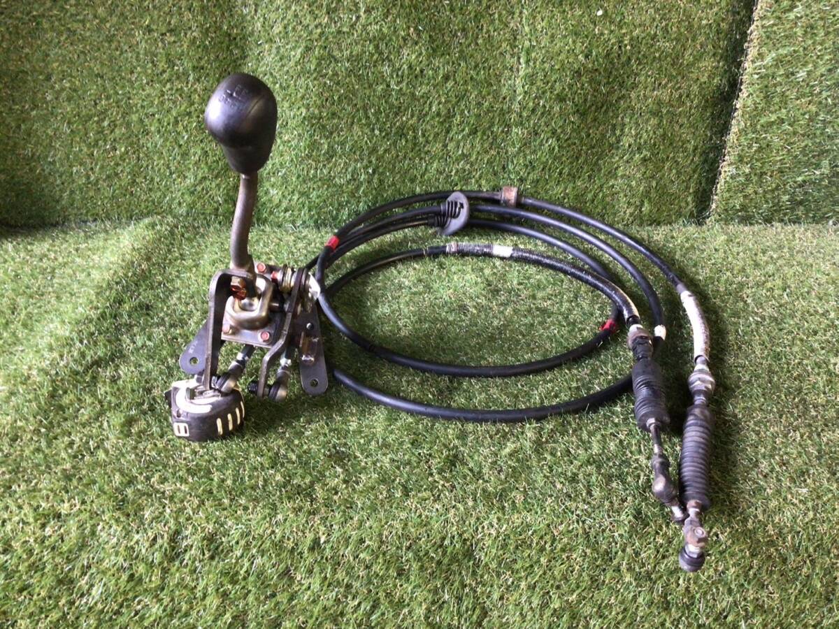 PA-FE82DEV H.16年 キャンター ワイド 6速 シフトレバー&ワイヤー2本 セット X-25521 ④ 即日発送可 三菱フソー 2AT4 140s拍卖