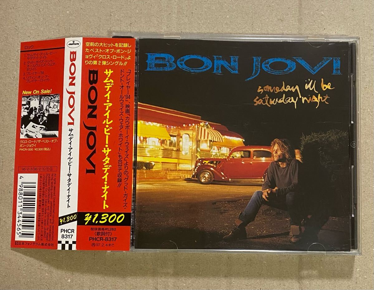 『CD』ボン・ジョヴィ/BON JOVI/サムデイ・アイル・ビー・サタデイ・ナイト/SOMEDAY I’LL BE SATURDAY NIGHT/帯付き/送料無料拍卖