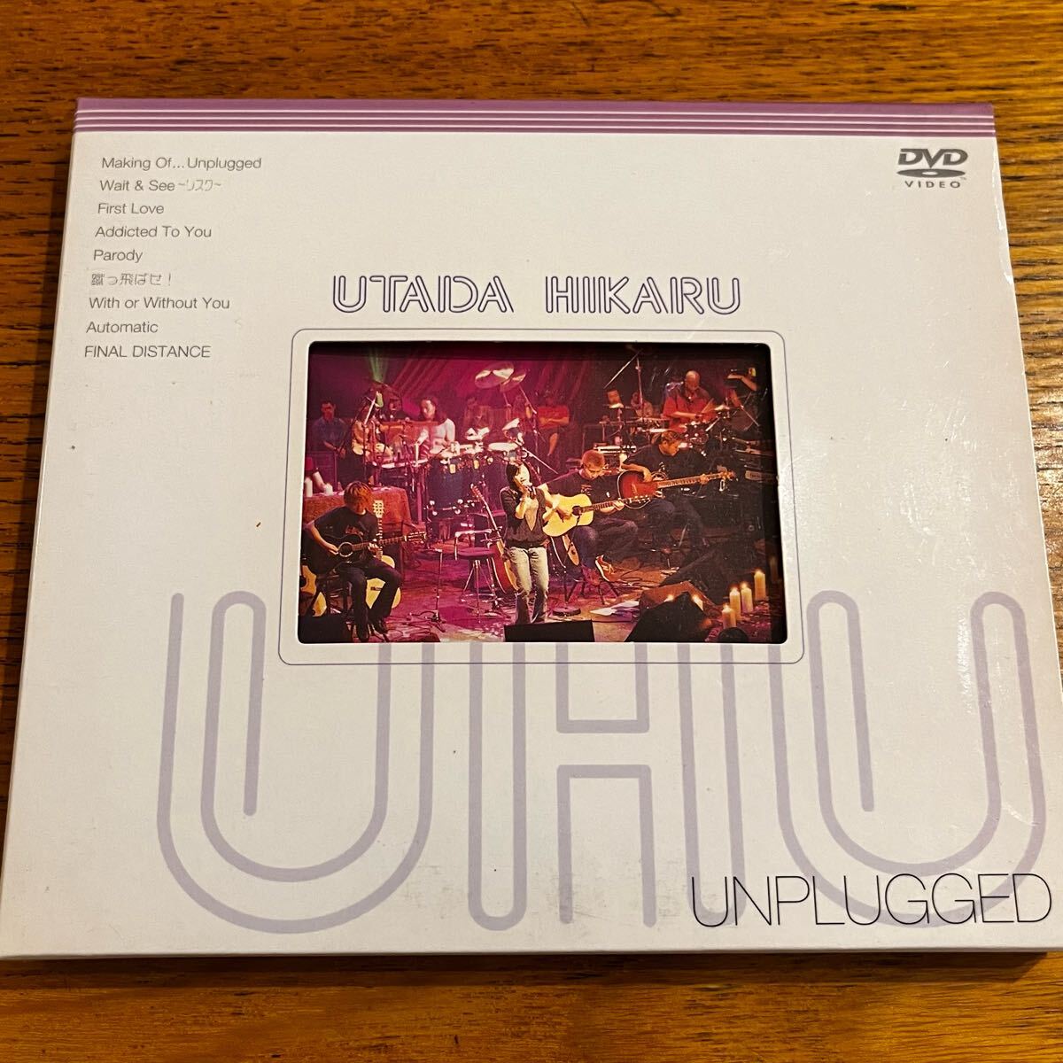 DVD 宇多田ヒカル UNPLUGGED ディスク良好 スリーブケース仕様 拍卖