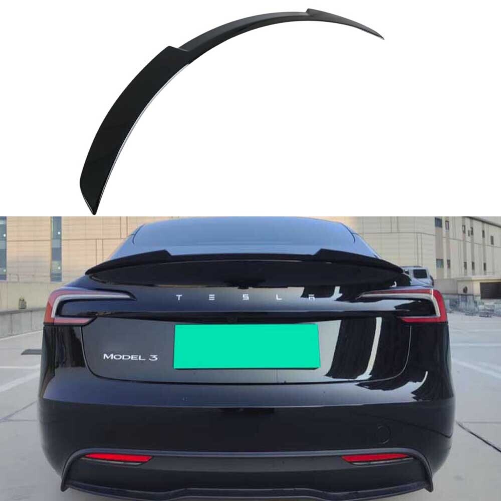 塗装込み テスラ 2025以降~ Tesla Model3 モデル3 セダン リアトランクスポイラー M4 TYPE ABSの材質 各純正色対応拍卖