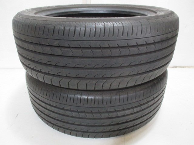 K17-3072 深溝 中古タイヤ ヨコハマ BluEarth RV03 205/55R17 91V (2本)拍卖